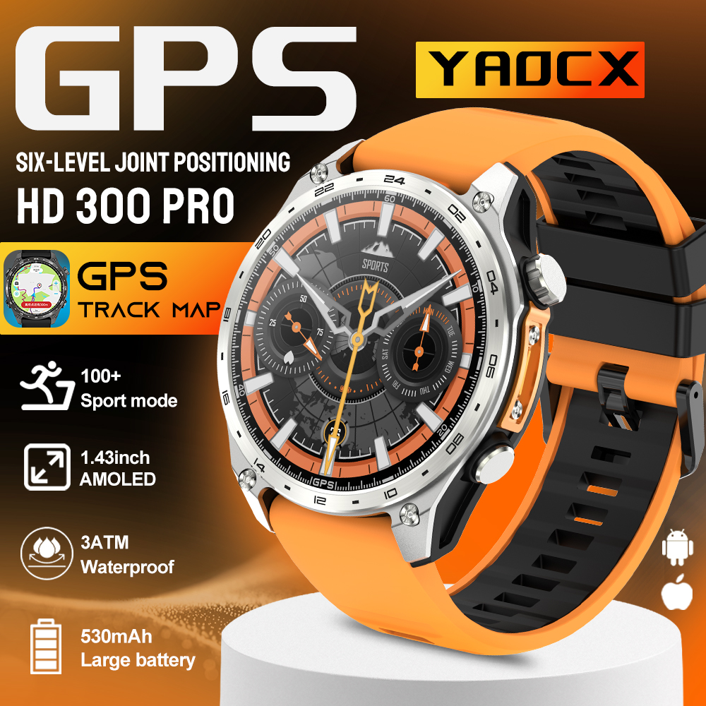 Smartwatch Watches For Men With Gps - 2026 New Men Smart Watch with