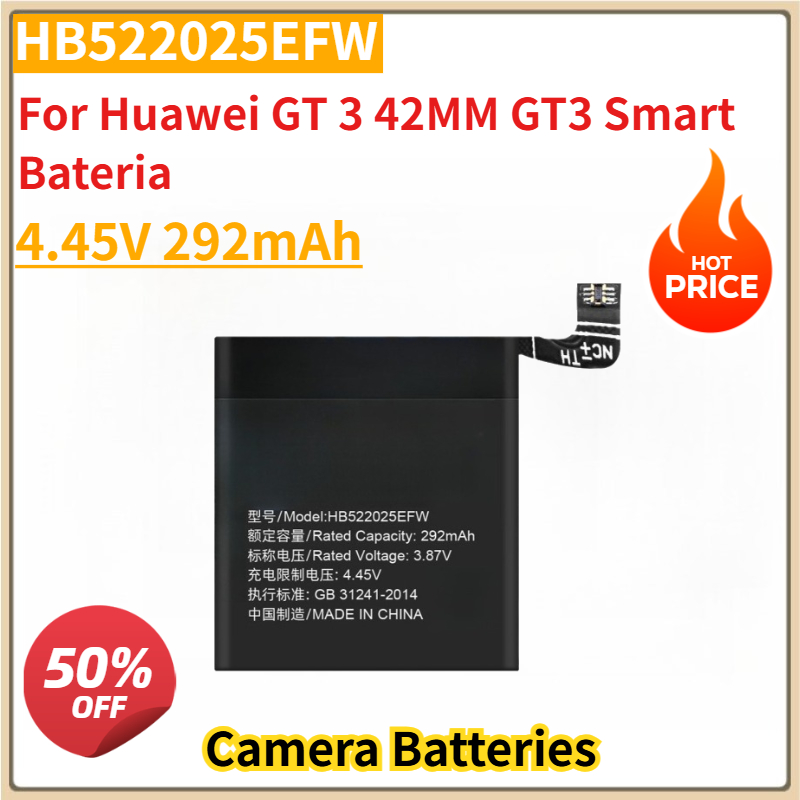 Watch Smart Smartwatch - New HB522025EFW 4.45V 292mAh Replacement Watch