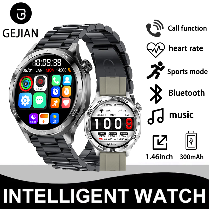 Couple Watches Smartwatch - GEJIAN Men's 5.4 Smart Bluetooth Call