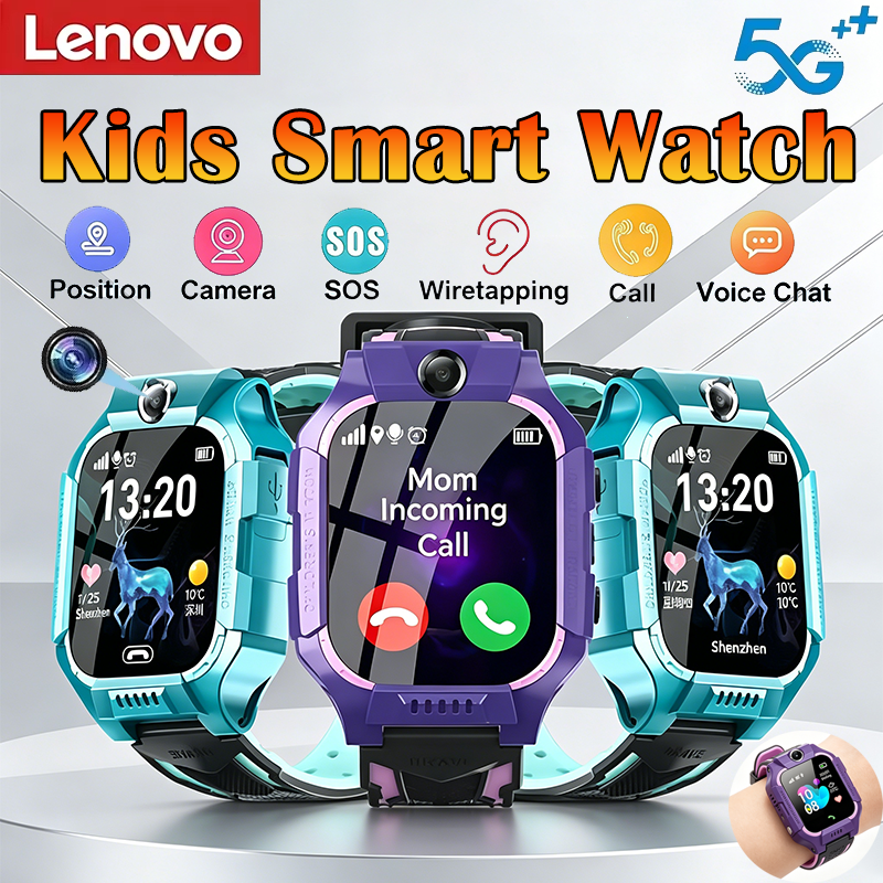 Smartwatch Watches For Kid Boy With Gps - Lenovo 2026 New 5G Waterproof Kids