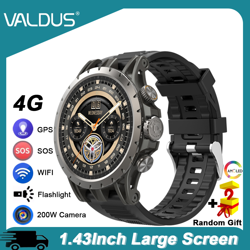Watch Iwo - VALDUS 4G Smartwatch For Man Woman