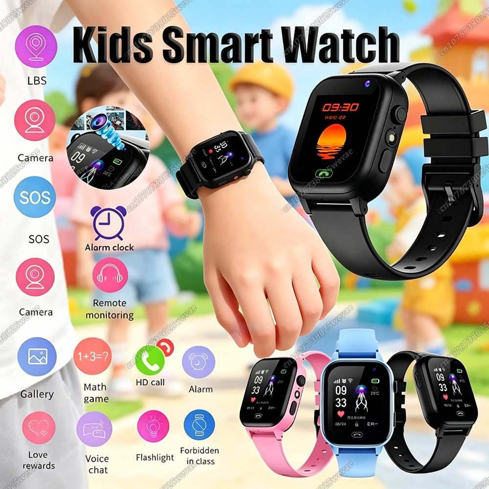 Smartwatch Watches For Kid Boy With Gps - New 2026 Kids Smart Watch SOS