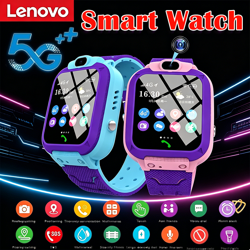 Smartwatch Watches For Kid Boy With Gps - Lenovo 2026 New 5G Waterproof Kids
