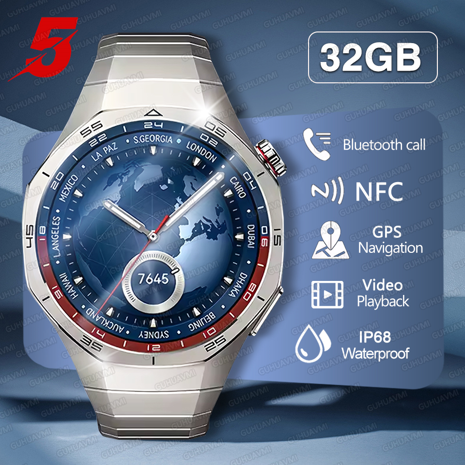 Smartwatch Watches For Men With Gps - 2026 New Watch 5 Pro GPS