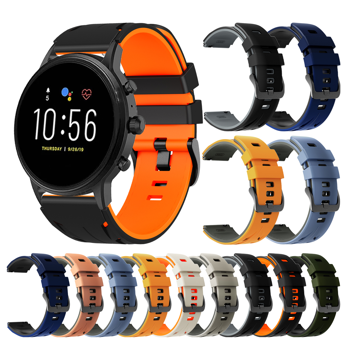 Fossil Watches Smartwatch Gen 6 - 22mm Smart Watch Strap For Fossil