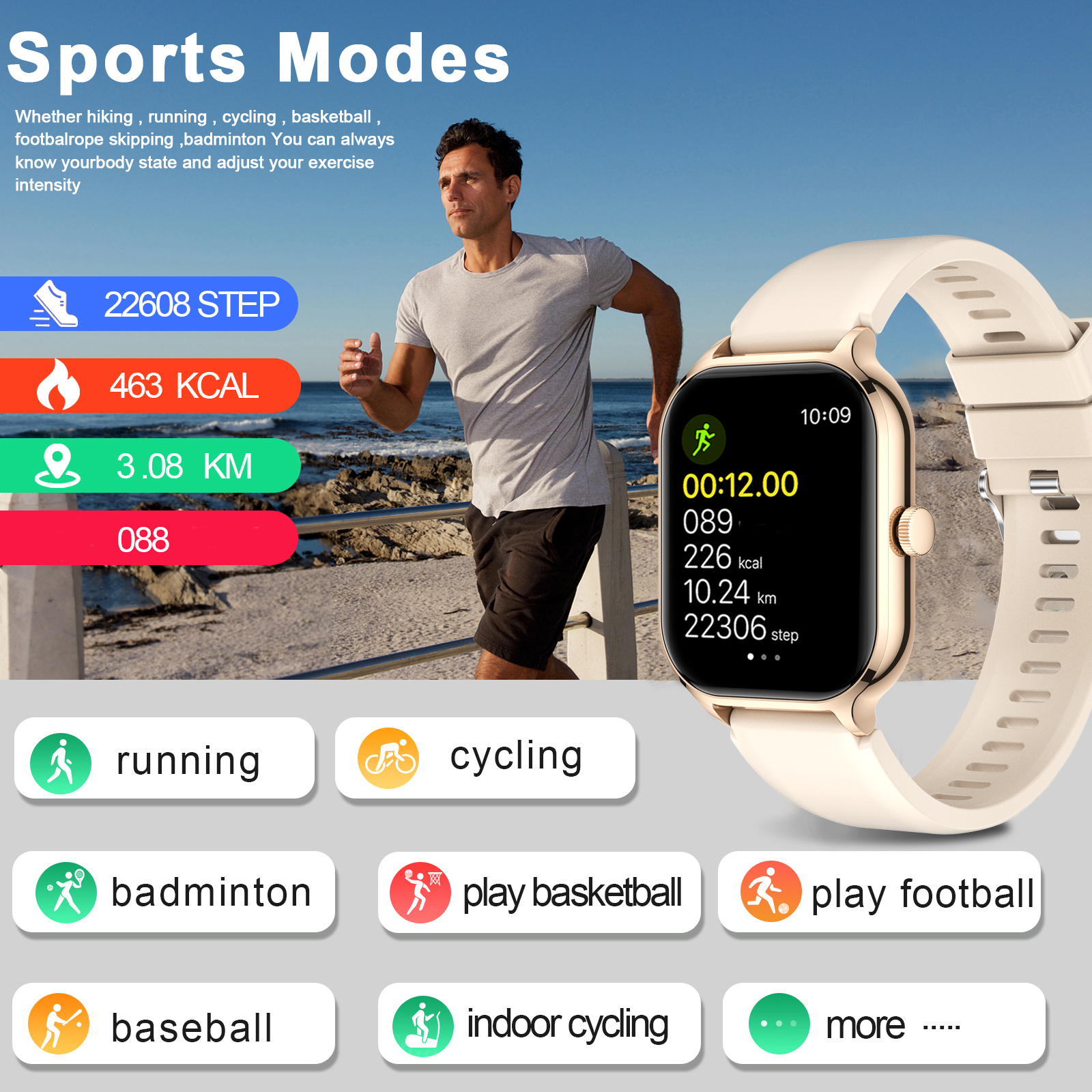 Smart watch, wireless calling  - Smartwatch Iphone Watches For Women avis et prix