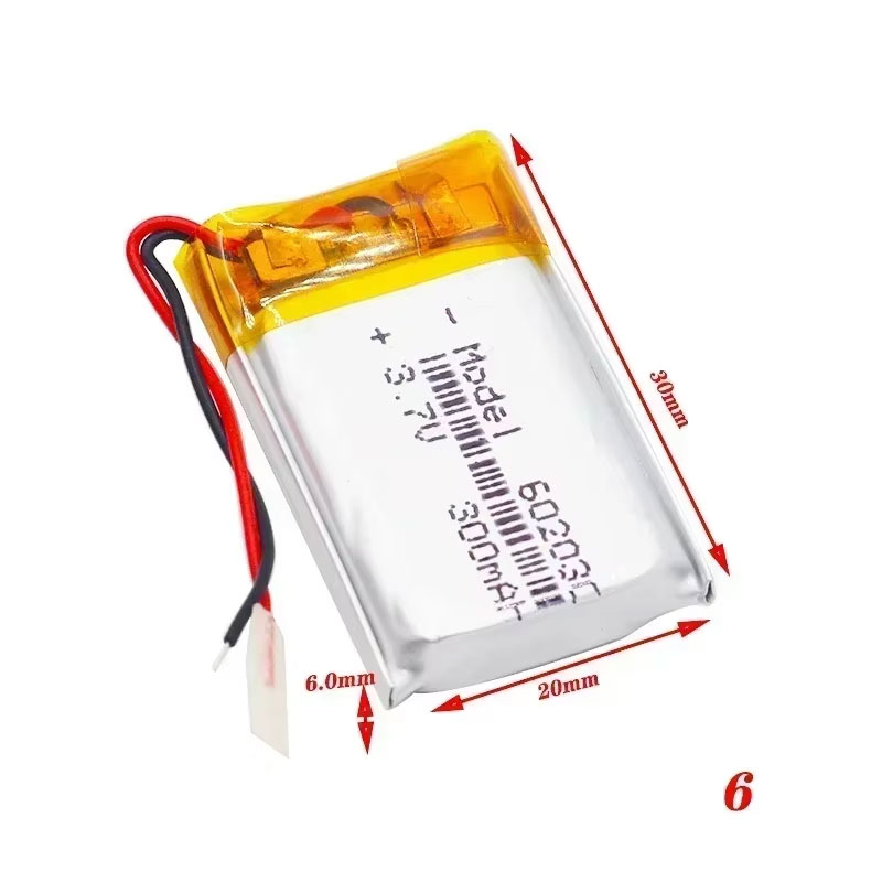 3.7V 300mAh 602030 Lithium Bat - Watch Smart Smartwatch avis et prix