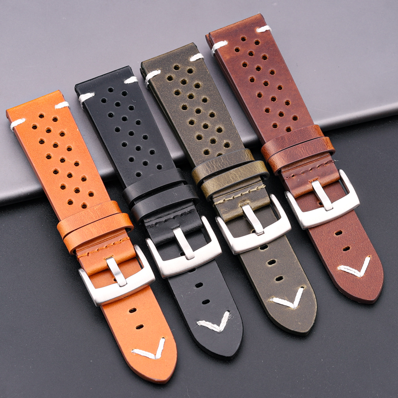 Breathable Genuine Leather Qui - Nato Strap Nylon avis et prix