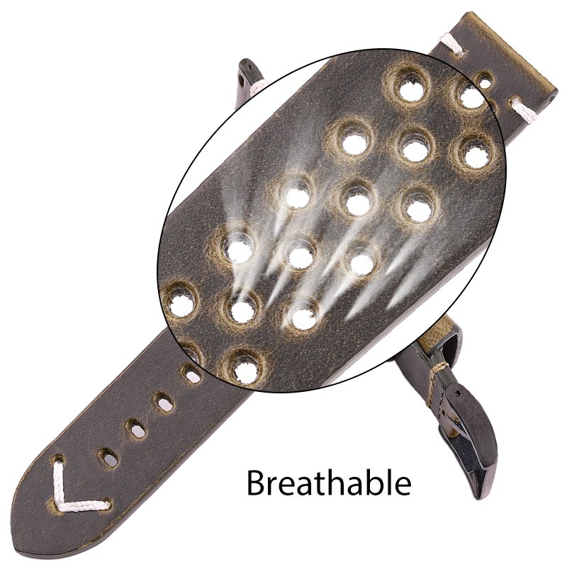 Breathable Genuine Leather Qui - Nato Strap Nylon avis et prix