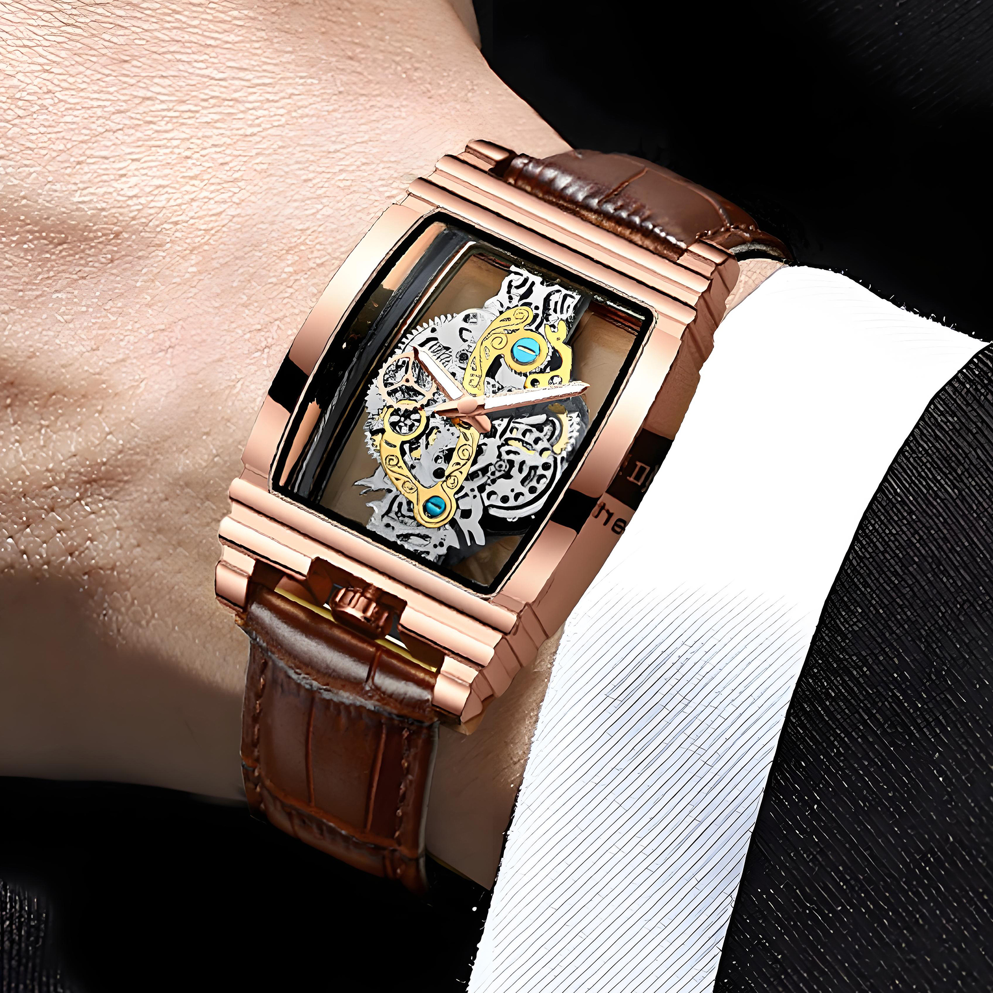 BINBOND Luxury quartz wristwat - Watches Not Smartwatch avis et prix