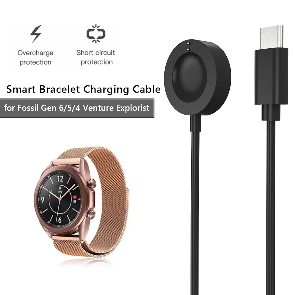 1M USB Type-C Magnetic Fast Ch - Fossil Watches Smartwatch Gen 6 avis et prix