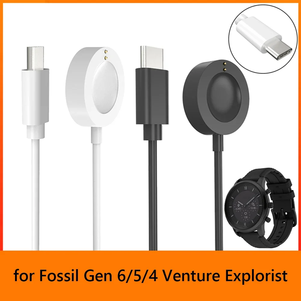 1M USB Type-C Magnetic Fast Ch - Fossil Watches Smartwatch Gen 6 avis et prix