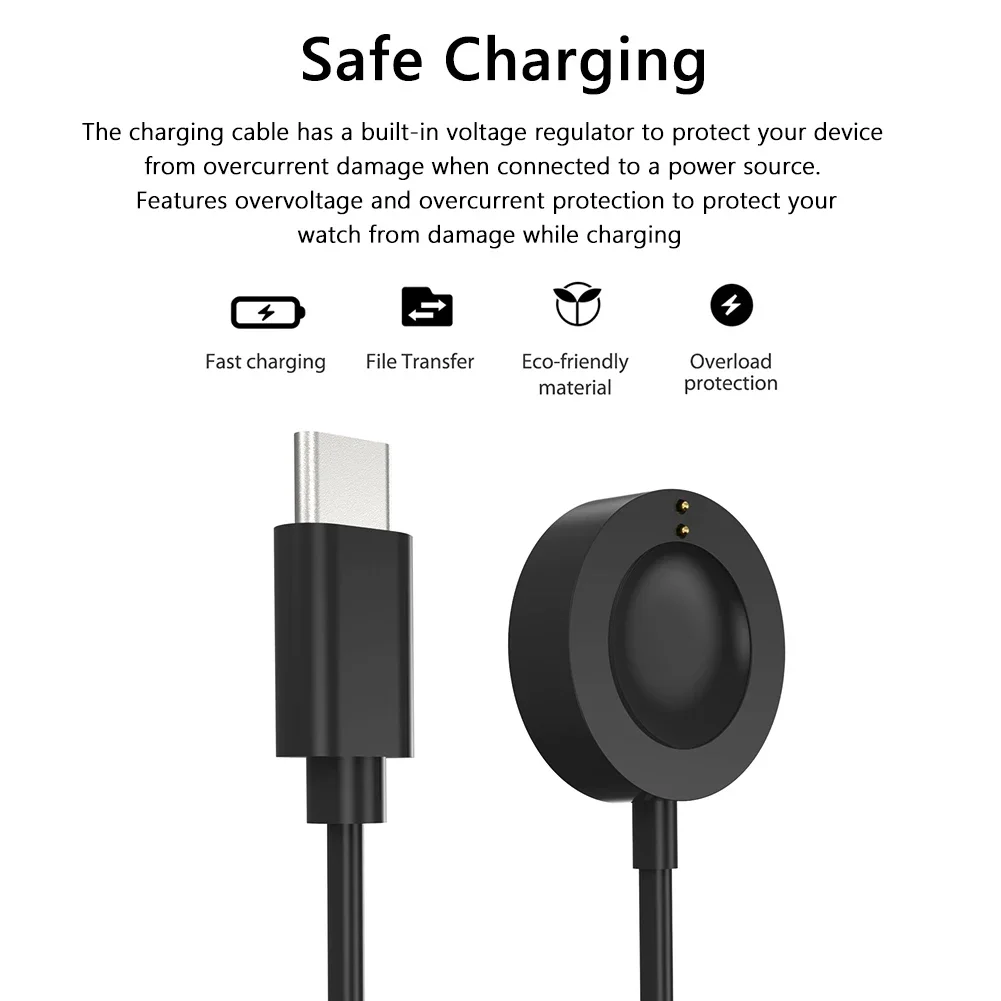1M USB Type-C Magnetic Fast Ch - Fossil Watches Smartwatch Gen 6 avis et prix