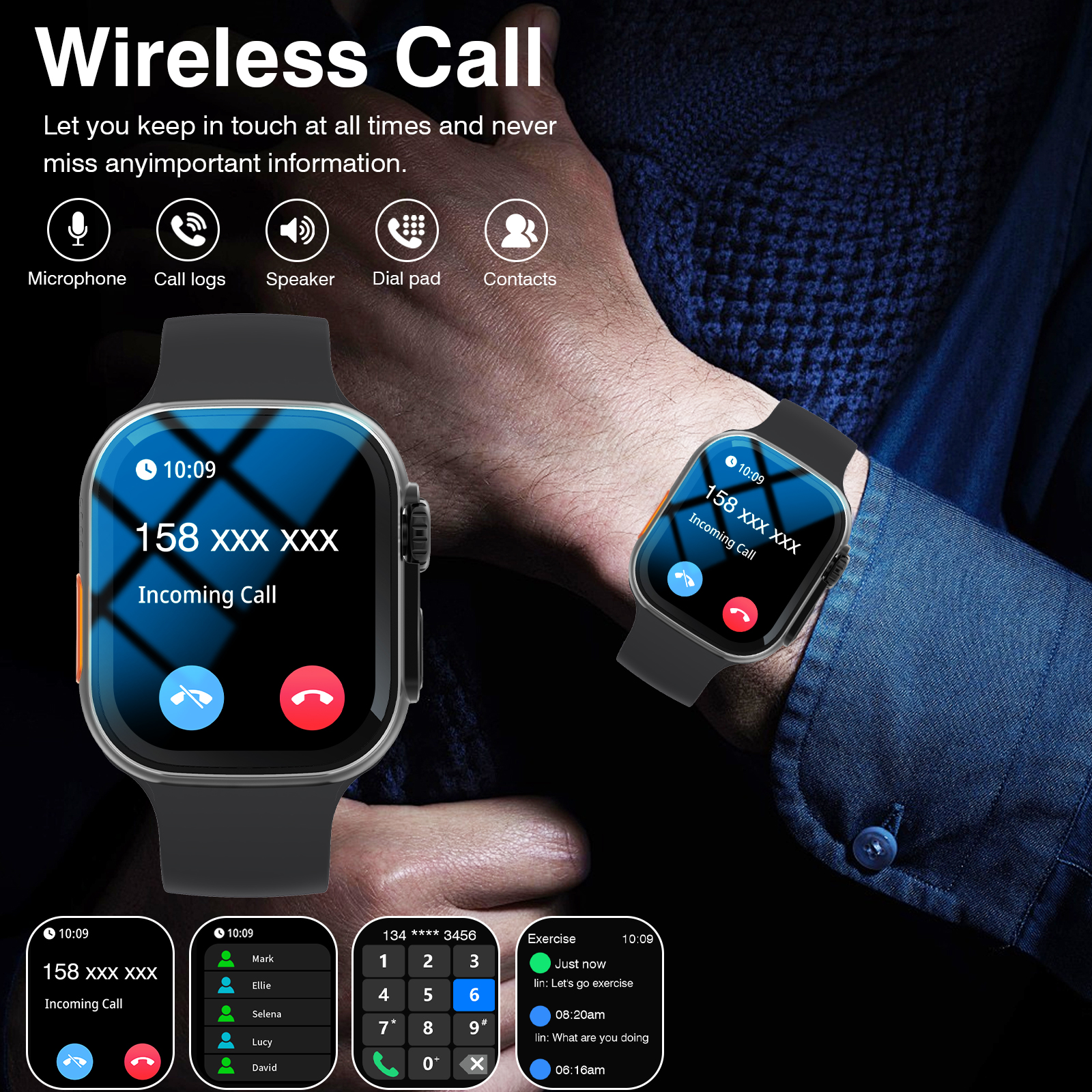 2026 New Smart Watch, HD Large - Smartwatch Iphone Watches For Women avis et prix