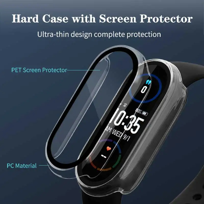 Tempered Glass+PC Case For Xia - Watches Not Smartwatch avis et prix