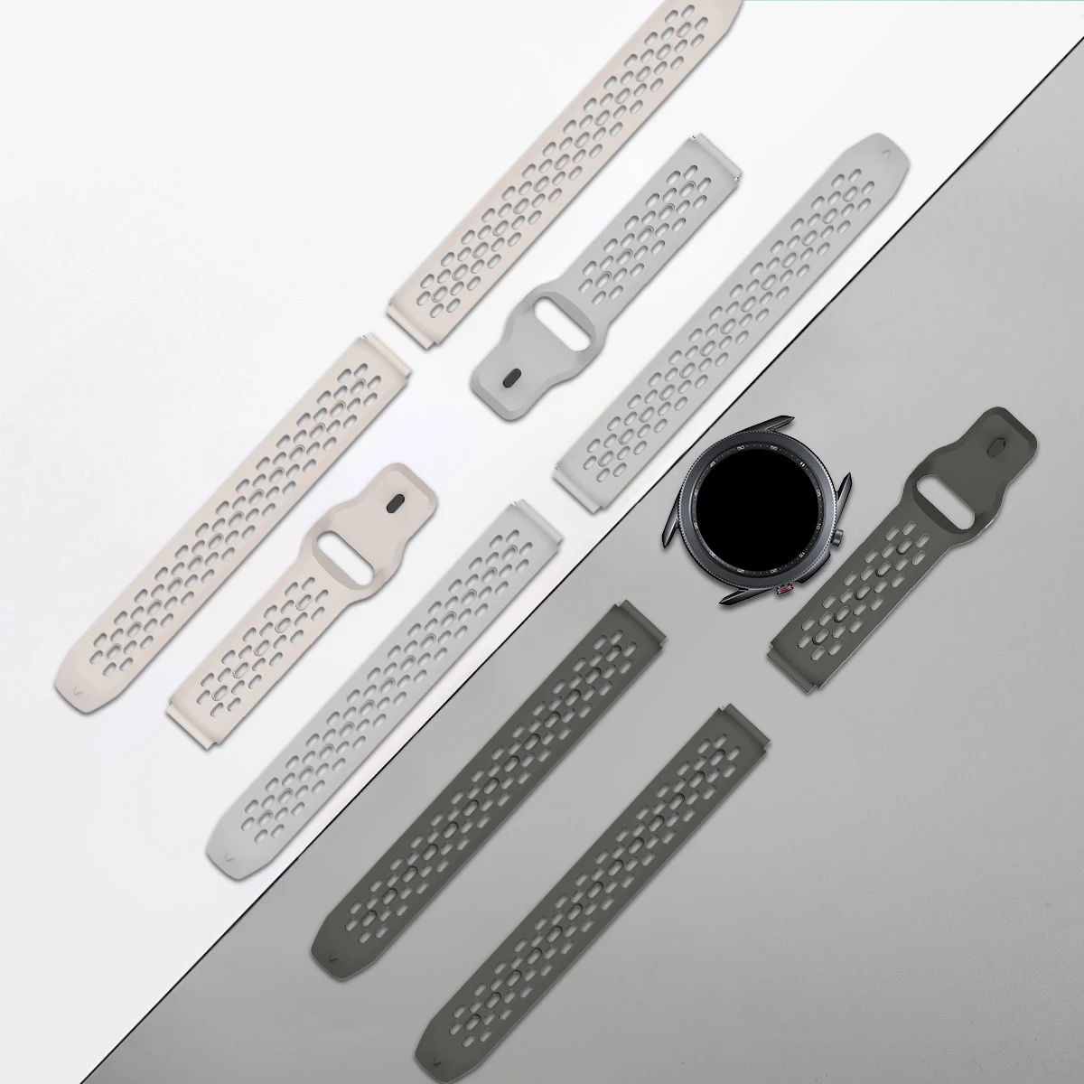 18mm 20mm 22mm Silicone Strap  - Nato Strap Nylon avis et prix