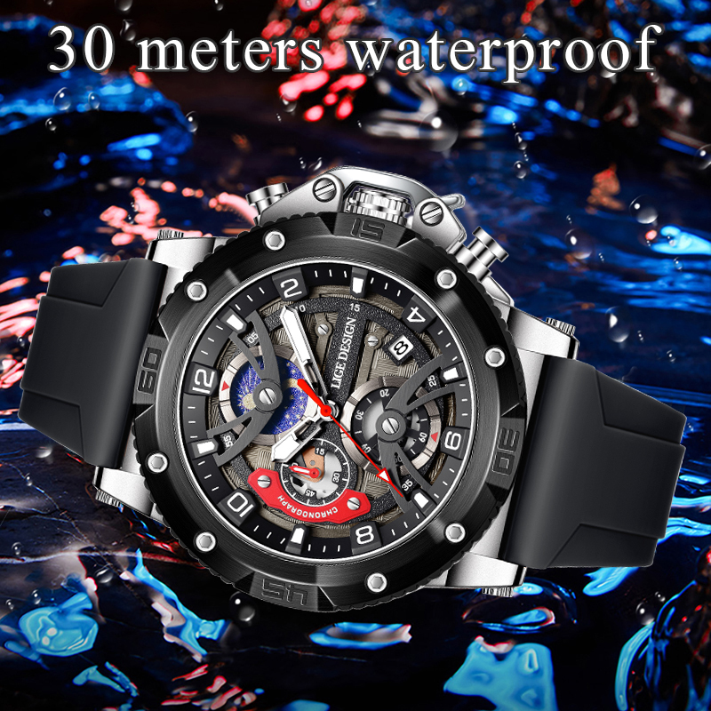 LIGE Top Brand Luxury Men Watc - Smartwatch Watches For Men Brands avis et prix