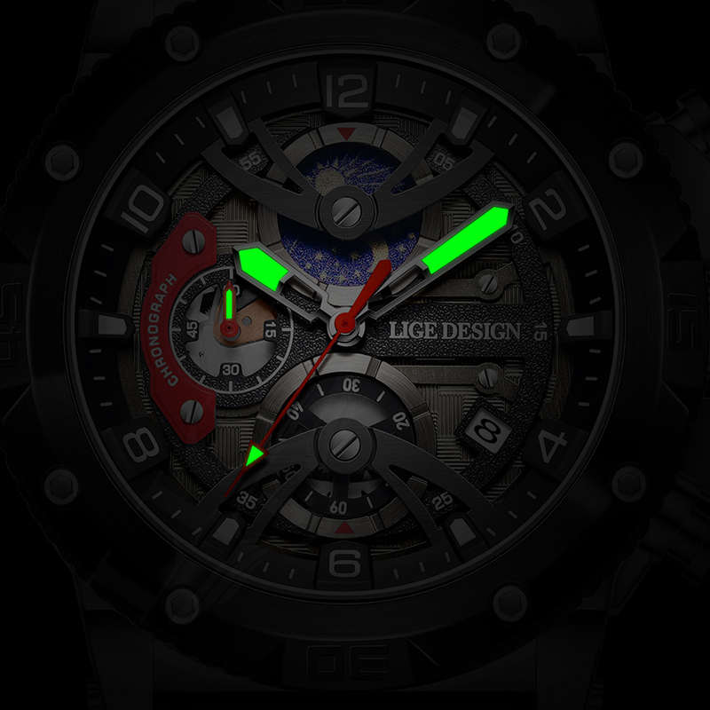 LIGE Top Brand Luxury Men Watc - Smartwatch Watches For Men Brands avis et prix
