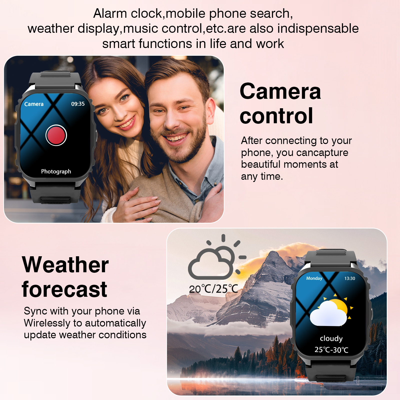 Smart Watch,Men And Women Fitn - Smartwatch Iphone Watches For Women avis et prix