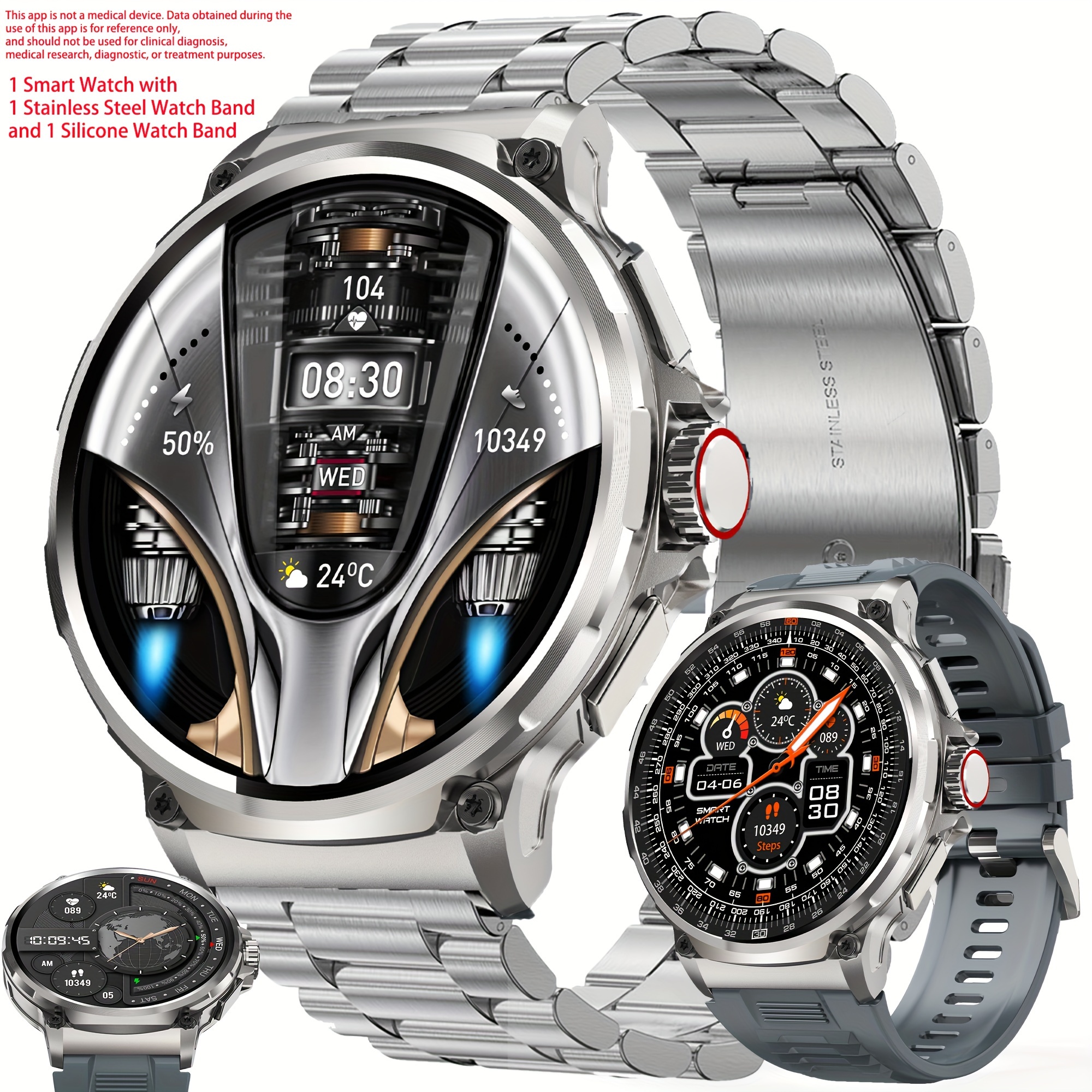 Men'S Smart Watch (Answer/Dial - Watch Smart Smartwatch avis et prix