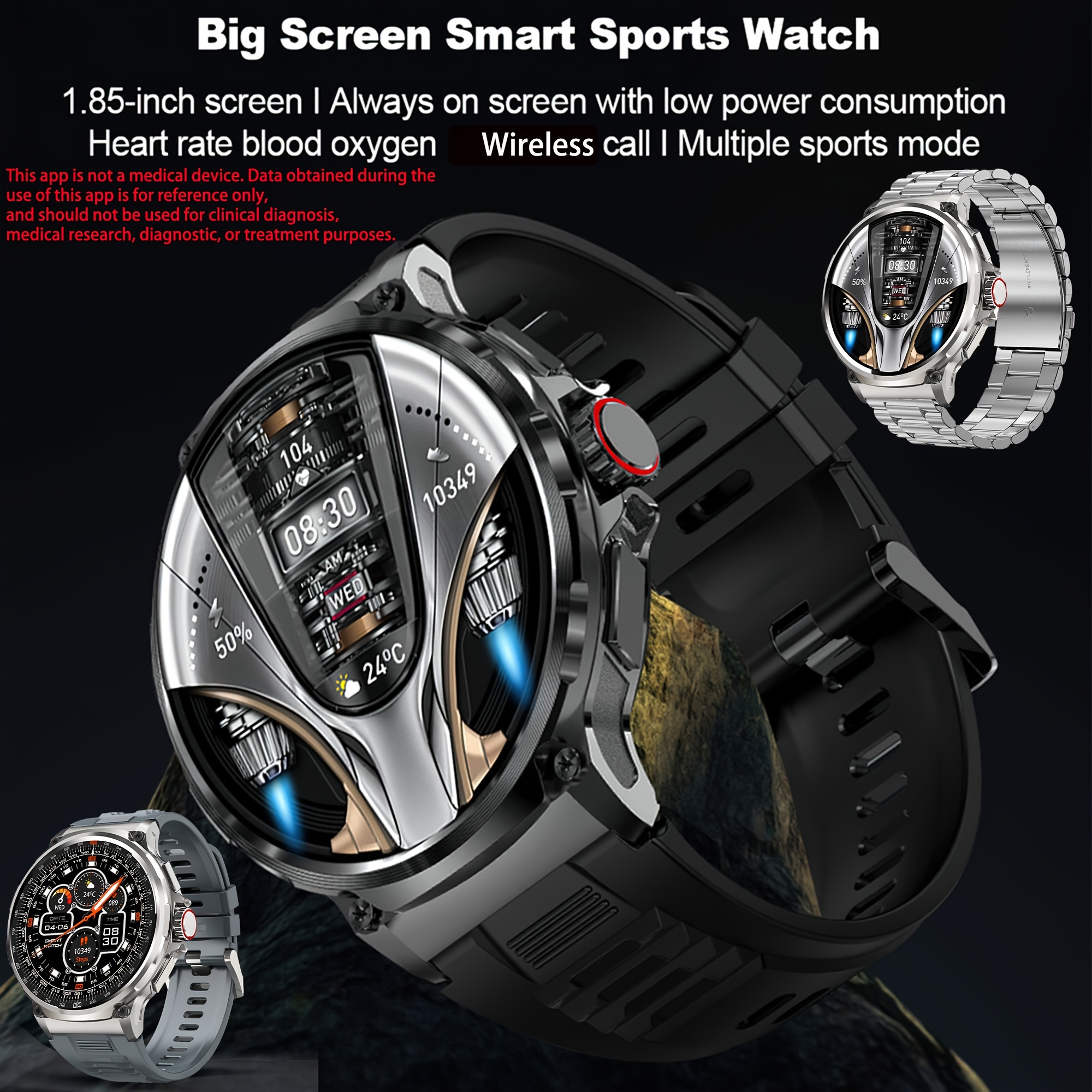 Men'S Smart Watch (Answer/Dial - Watch Smart Smartwatch avis et prix