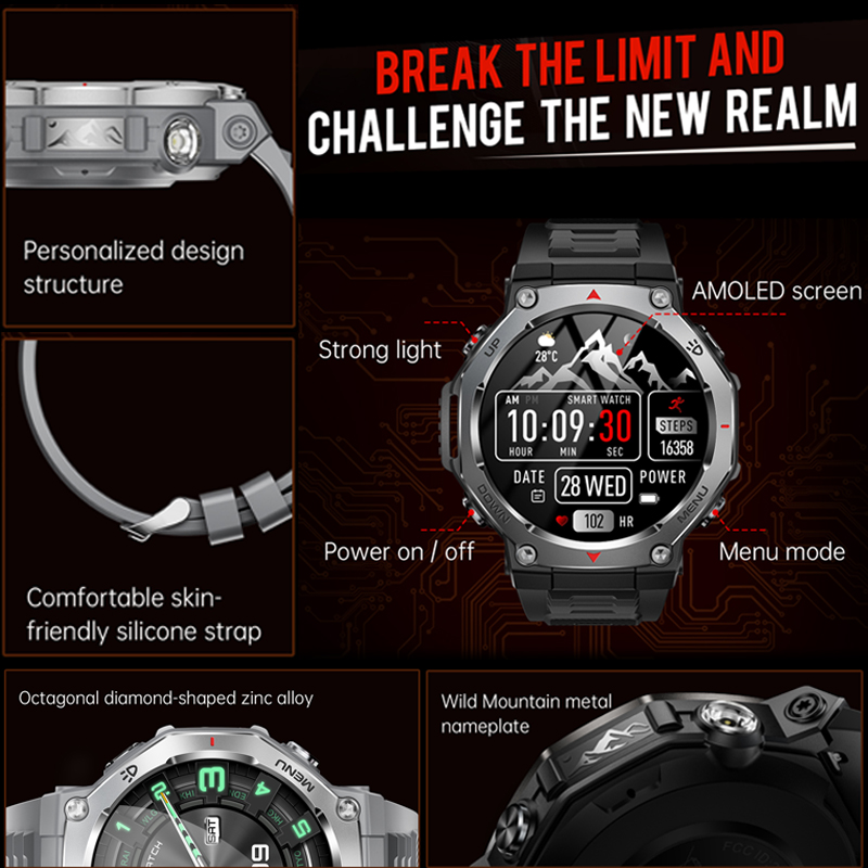 2026 New T-Rex 3 Ultra Outdoor - Smartwatch Watches For Men With Gps avis et prix