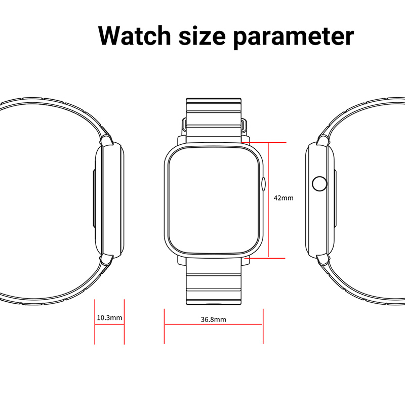 IP68 Smart Watch men fitness b - Smartwatch Iphone Watches For Women avis et prix