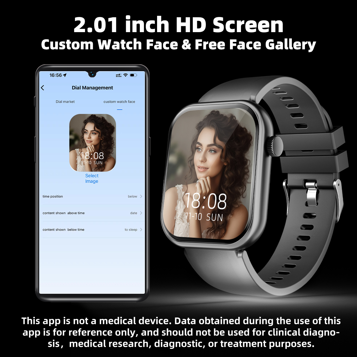 1.83“ Sports Smart Watch Men W - Smartwatch Iphone Watches For Women avis et prix