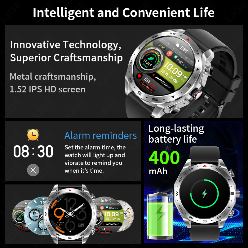 New Smart Watch TWS 2in1 with  - Smartwatch Noise Watches For Men avis et prix