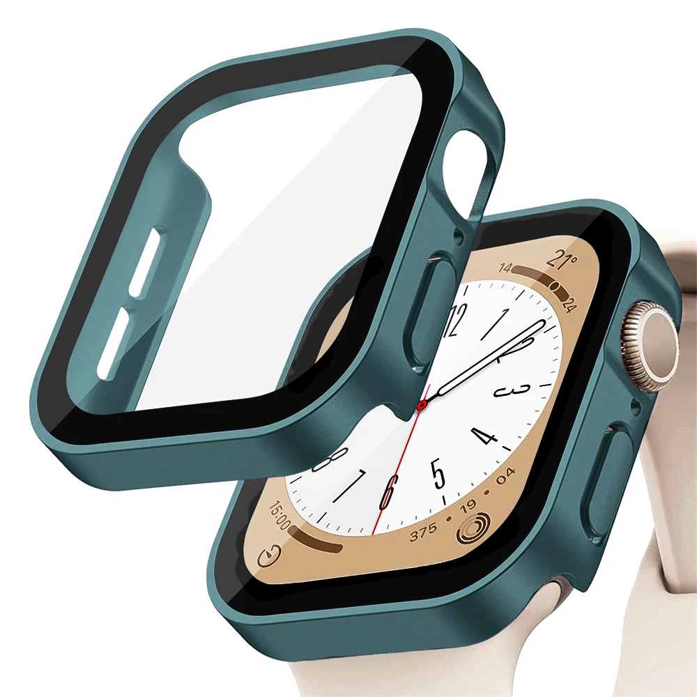 Glass+cover For Apple Watch ca - Watches Not Smartwatch avis et prix