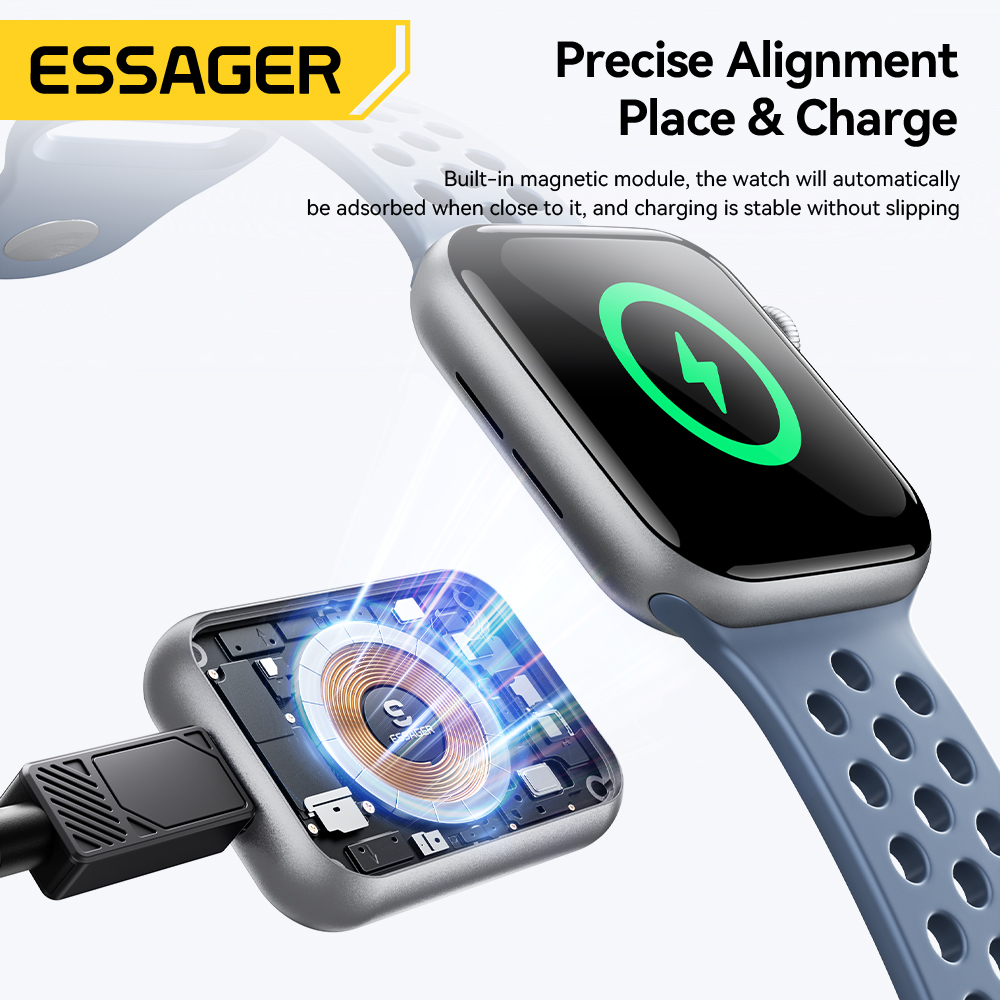 Essager 5W Magnetic Wireless C - Smartwatch Apple Watch avis et prix