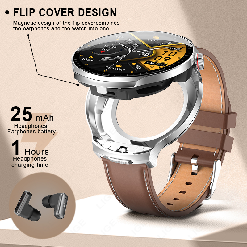 NEW Smart Watch Earphone Men T - Smartwatch Noise Watches For Men avis et prix