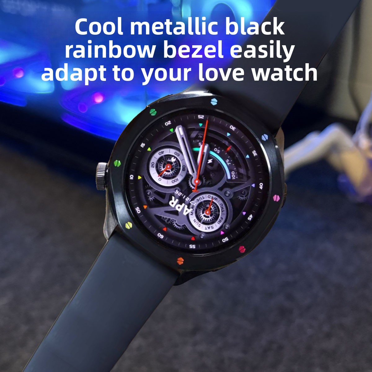 Metal Bezel Ring Watch Bezel S - Watch Esim avis et prix