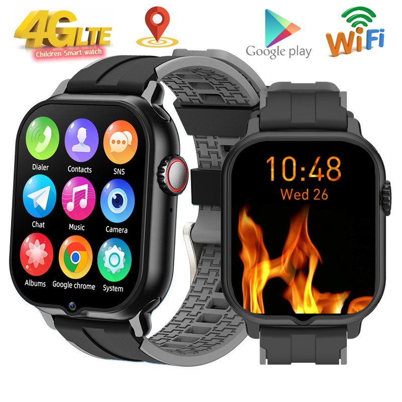 2024 Kids Watch Android 9.0 4G - Smartwatch Watches For Kid Boy With Gps avis et prix