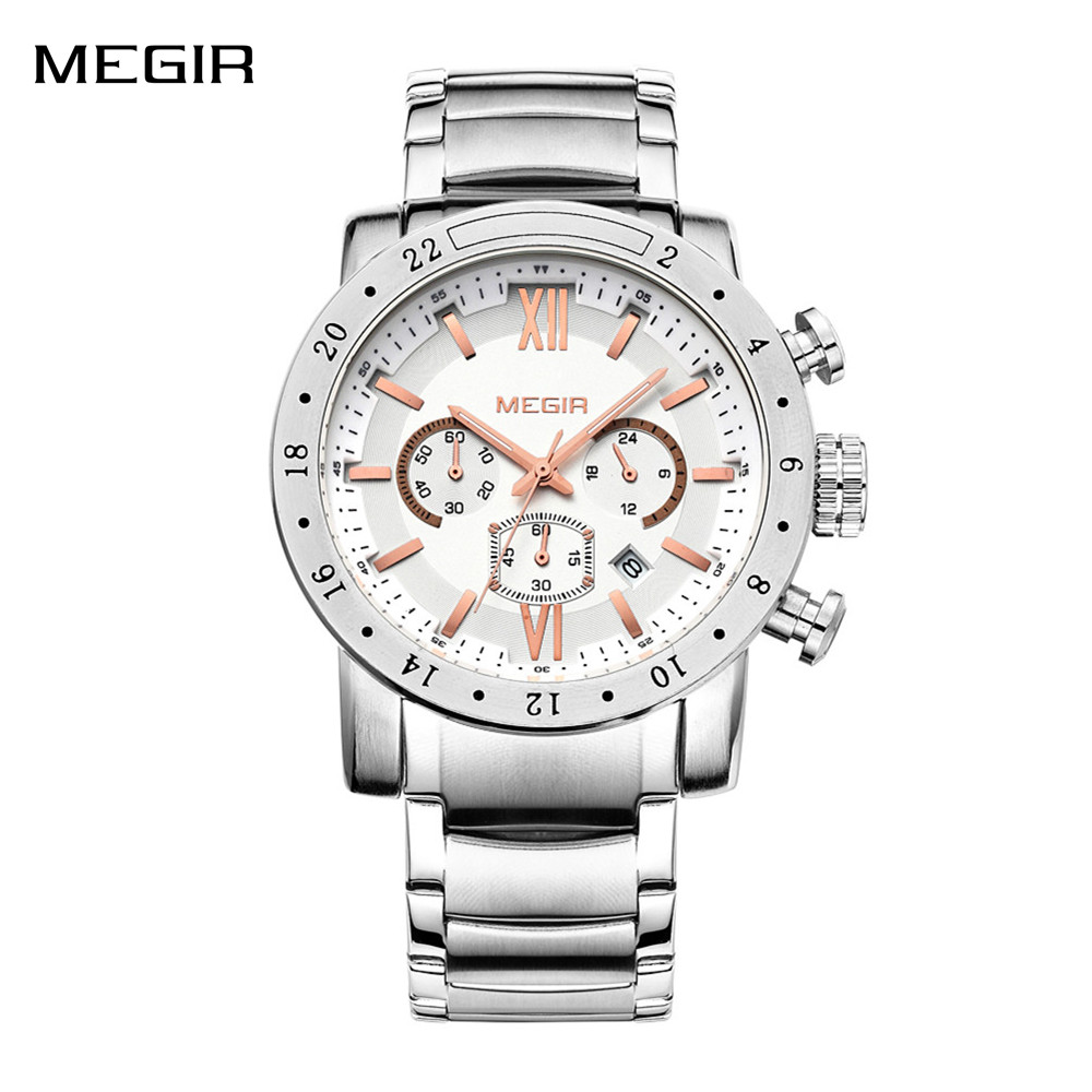 MEGIR Stainless Steel Casual W - Watches Not Smartwatch avis et prix