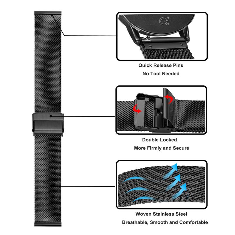 18mm Metal Strap For Fossil Wo - Fossil Watches Smartwatch Gen 6 avis et prix