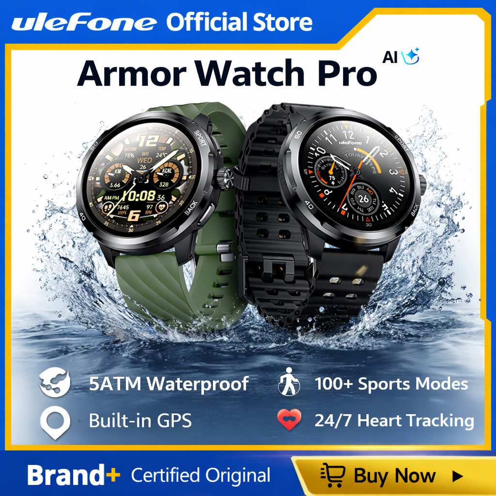 Ulefone Armor Watch Pro Smartw - Smartwatch Watches For Men With Gps avis et prix