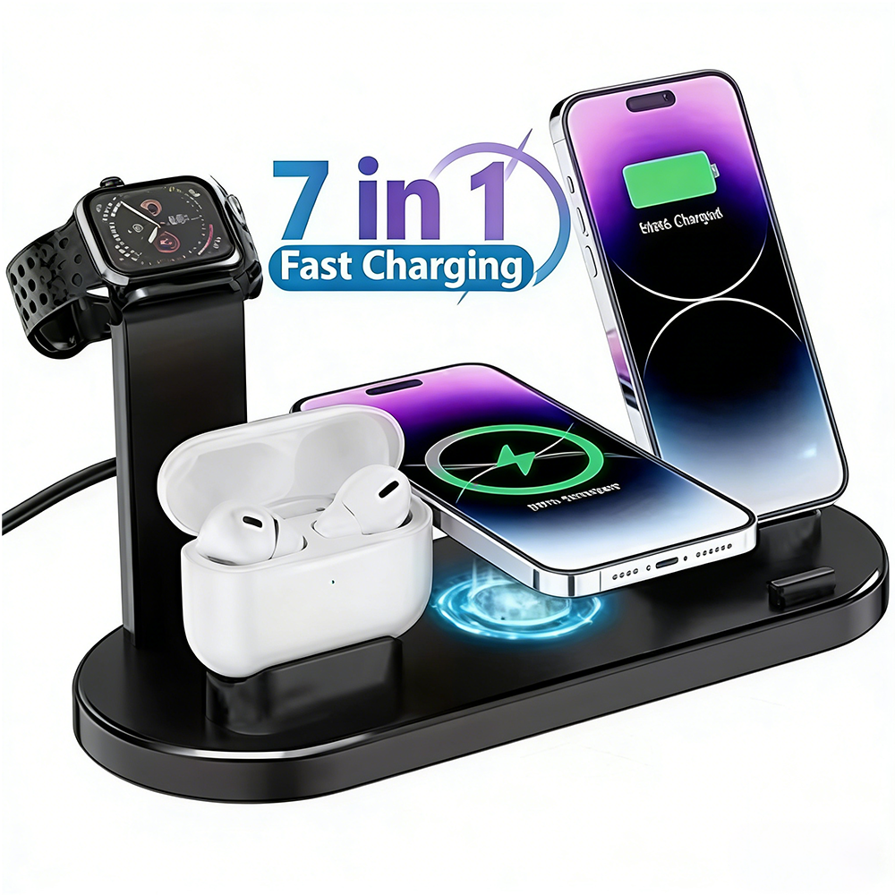 30W 7 in 1 Wireless Charger St - Watch Charging Dock avis et prix