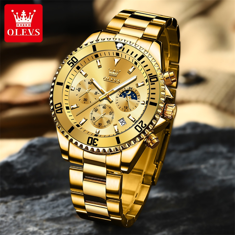 OLEVS Watch Men Top Brand Luxu - Smartwatch Watches For Men Brands avis et prix