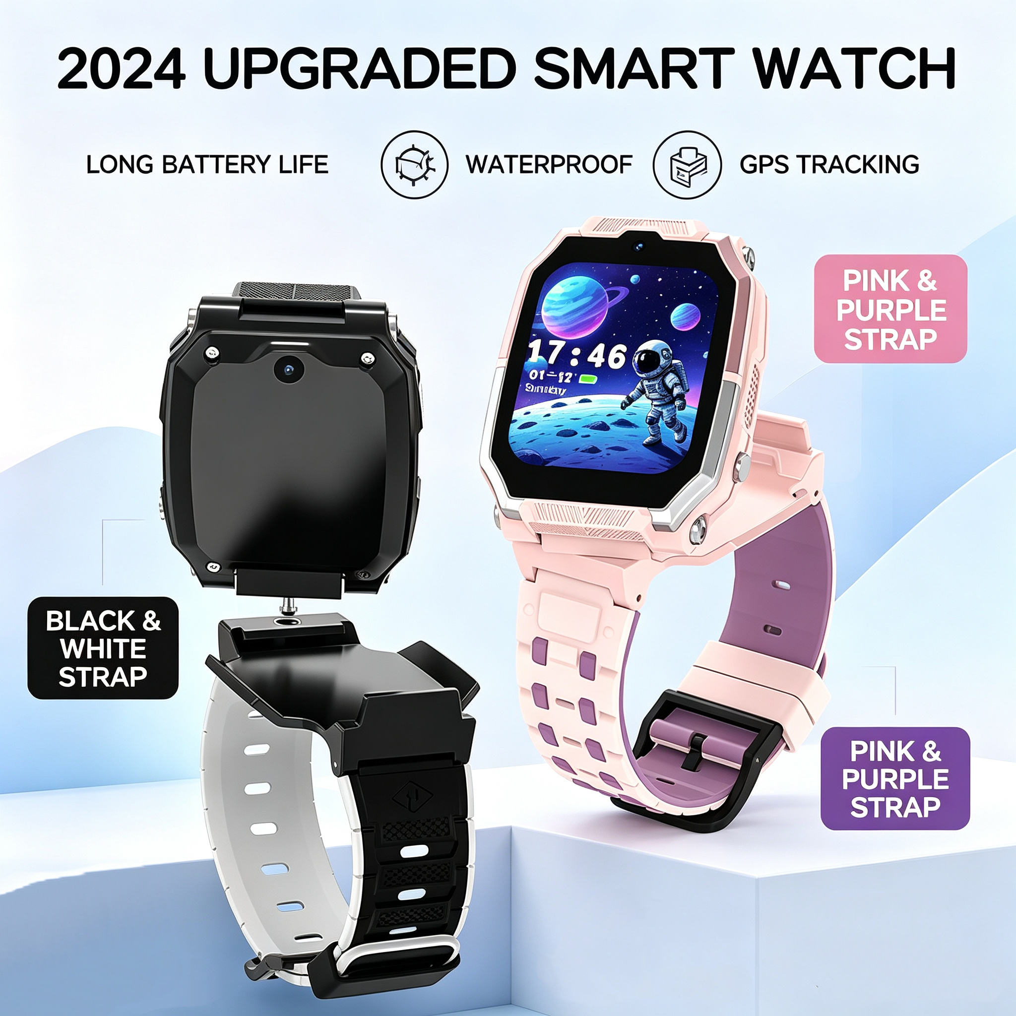 2026 New Kids 4G Sim Card Smar - Smartwatch Watches For Kid Boy With Gps avis et prix