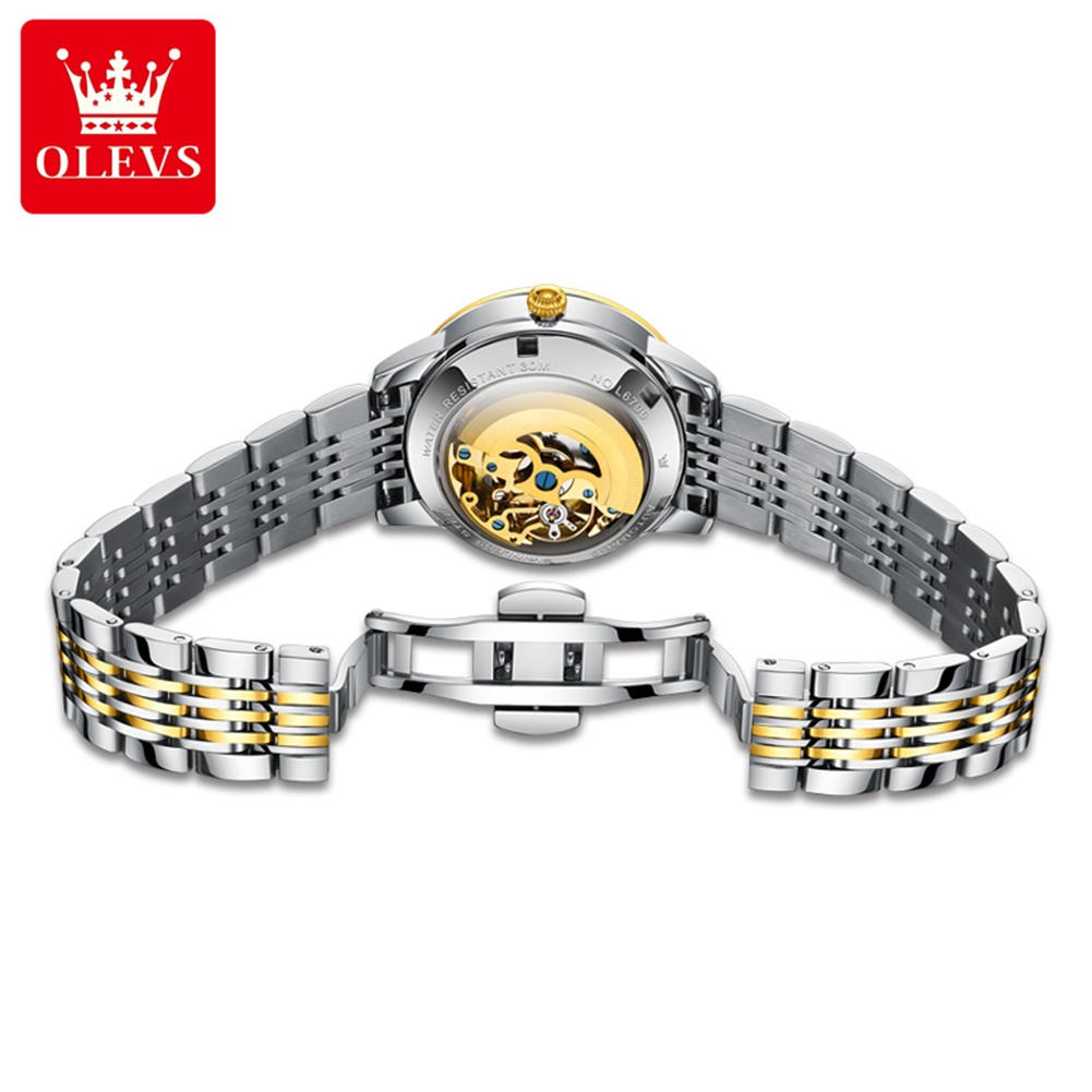 OLEVS 6706 Mechanical Ladies W - Skeleton Mechanical Watch avis et prix