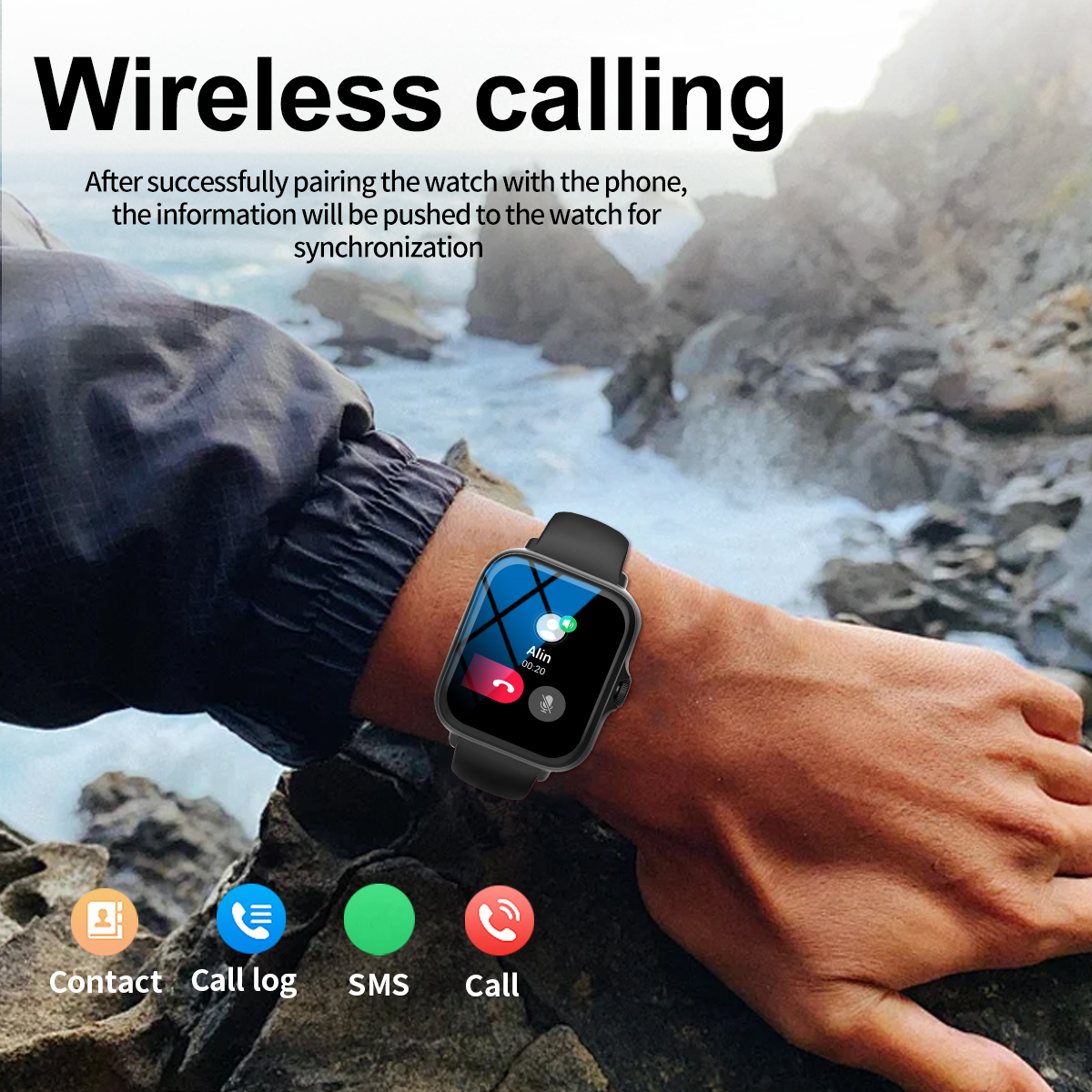 Smartwatch Sports Music Contro - Smartwatch Iphone Watches For Women avis et prix