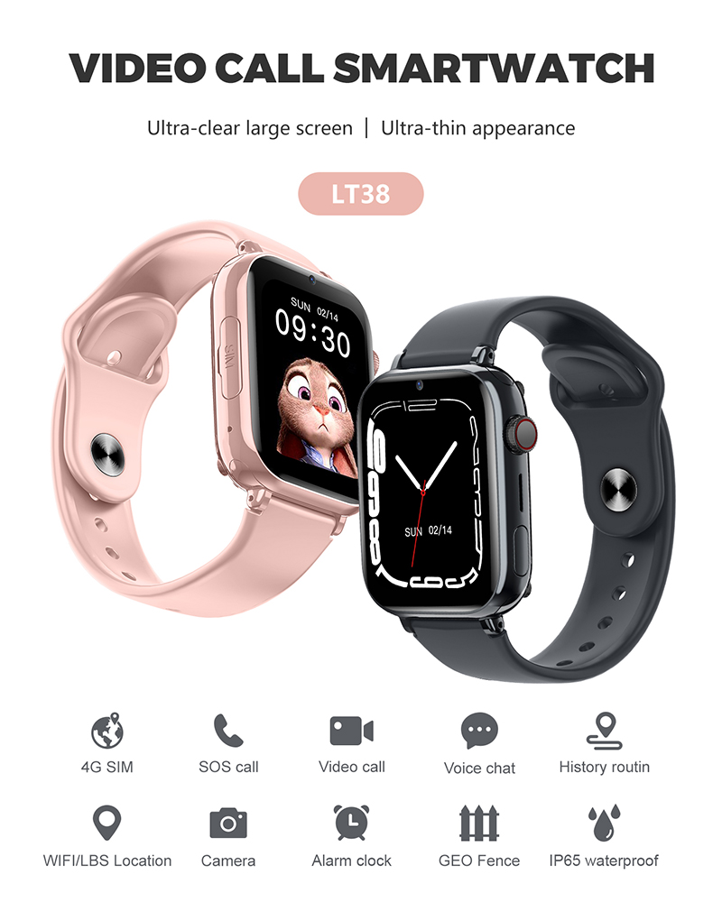 4G Smart Watch Kids LBS Locati - Smartwatch Watches For Kid Boy With Gps avis et prix