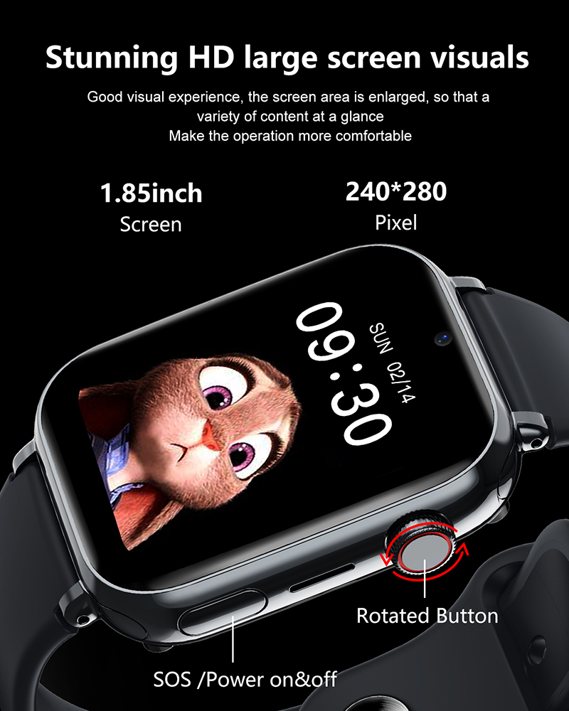 4G Smart Watch Kids LBS Locati - Smartwatch Watches For Kid Boy With Gps avis et prix