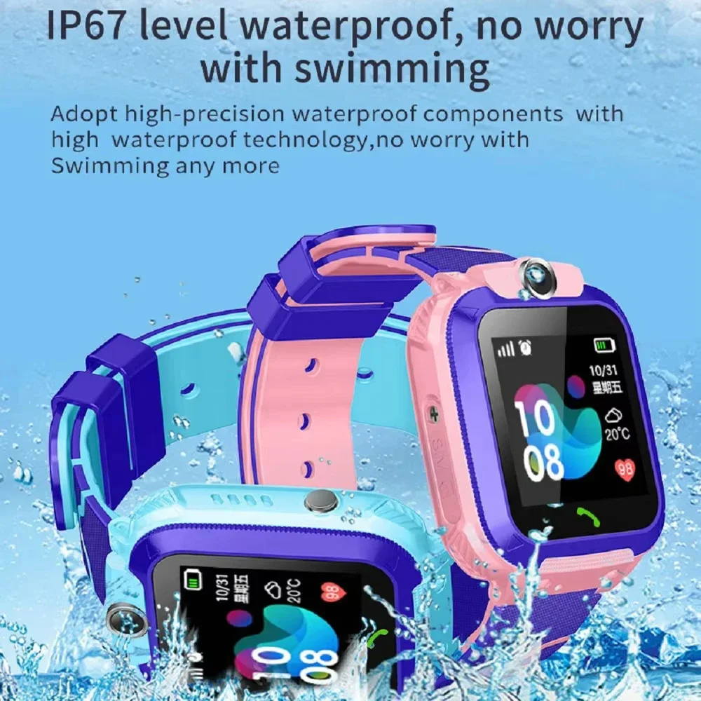 Lenovo Q12 Children's Smart Wa - Smartwatch Watches For Kid Boy With Gps avis et prix
