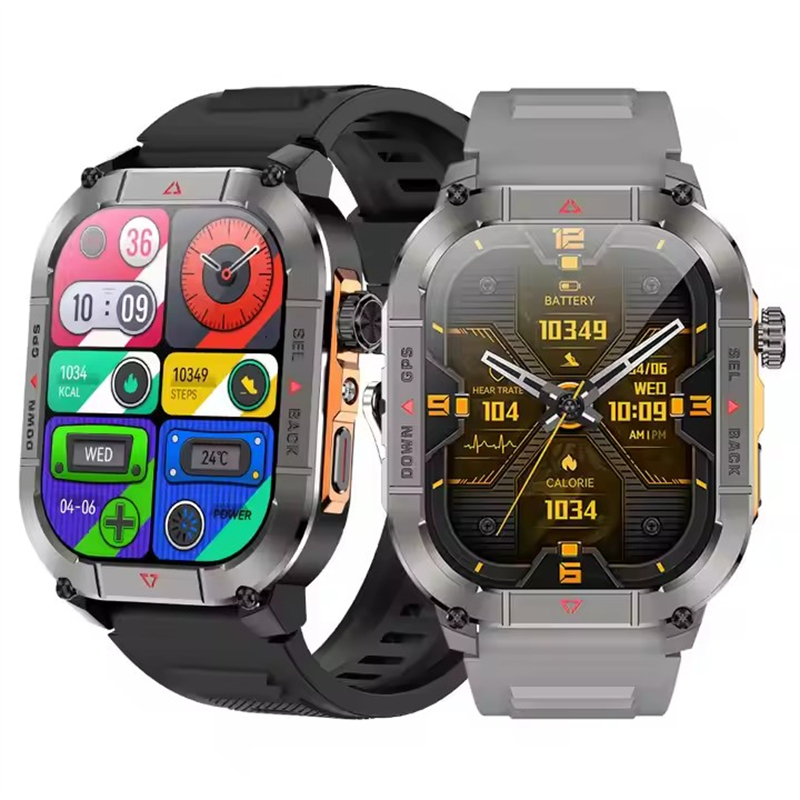 New HK84 Men Smart Watch AMOLE - Smartwatch Watches For Men With Gps avis et prix