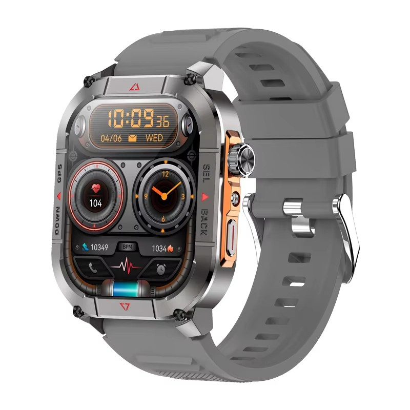 New HK84 Men Smart Watch AMOLE - Smartwatch Watches For Men With Gps avis et prix
