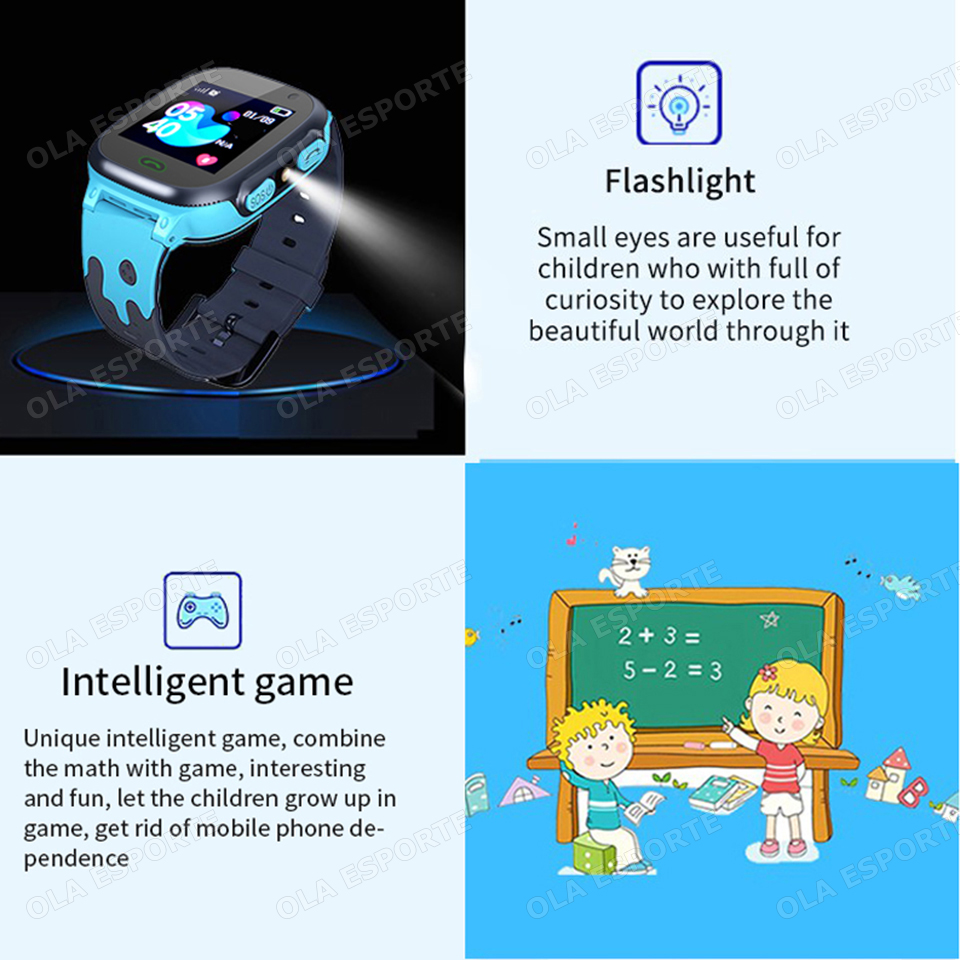 2025 New Kids Smart Watch Chil - Smartwatch Watches For Kid Boy With Gps avis et prix