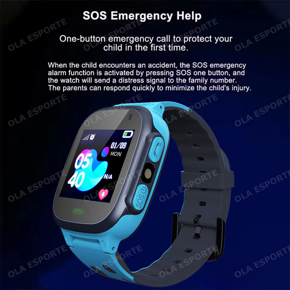 2025 New Kids Smart Watch Chil - Smartwatch Watches For Kid Boy With Gps avis et prix