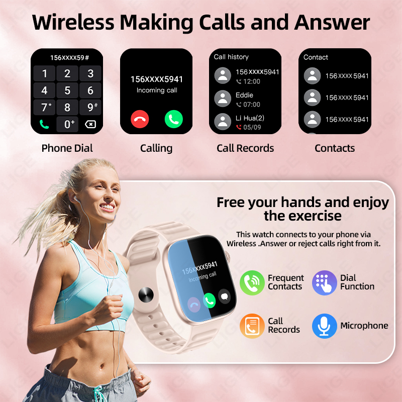 LIGE 2026 NEW Smart Watch Hear - Couple Watches Smartwatch avis et prix